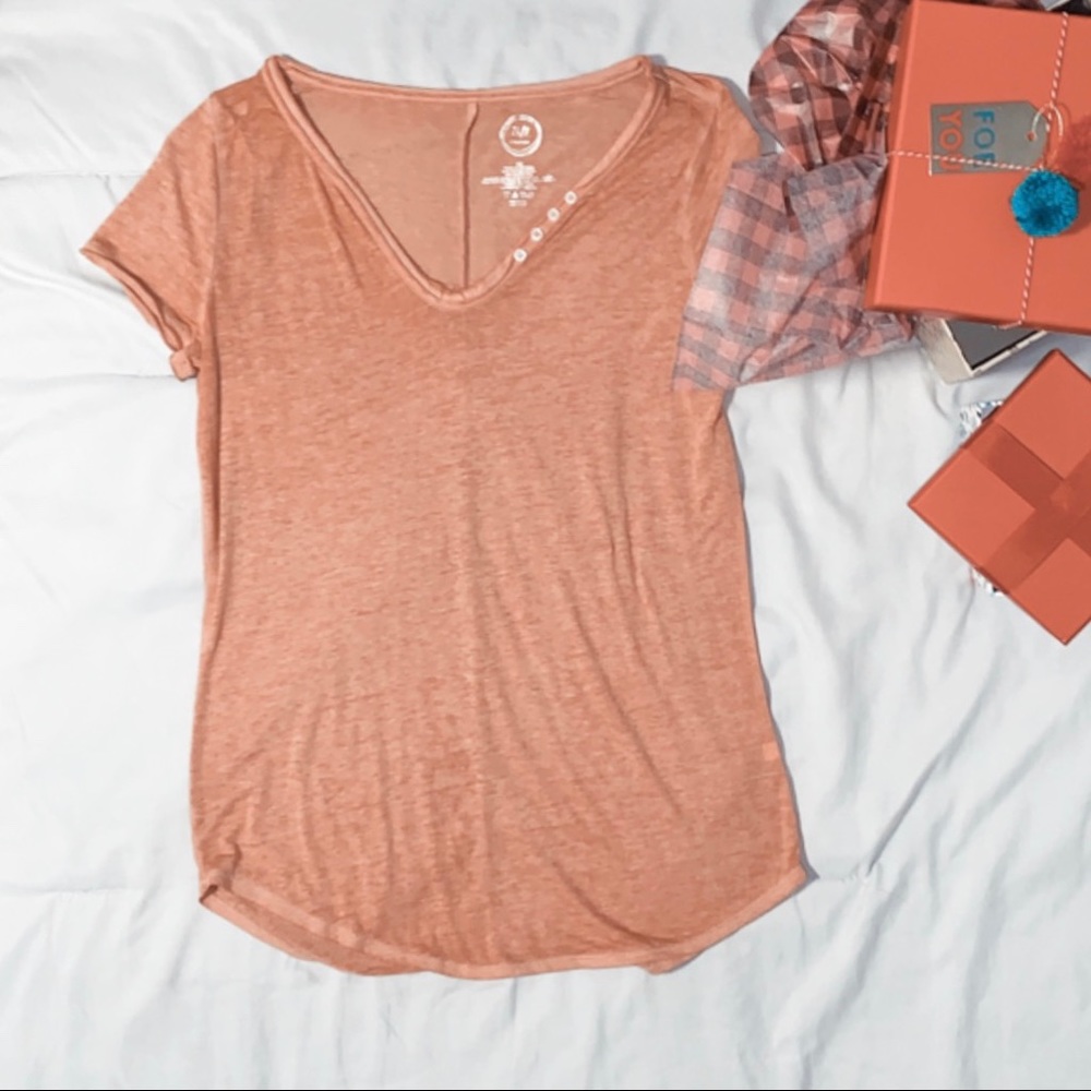 Maurices shirt: Rust orange